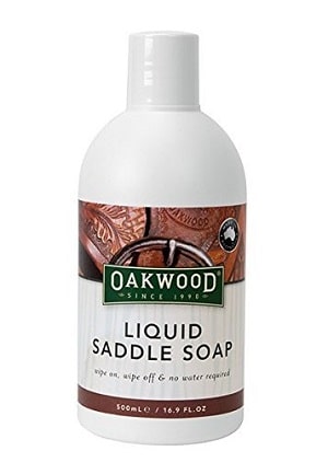 liquide saddle soap by oakwood