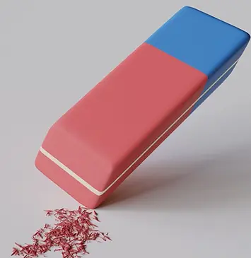 when was the eraser invented