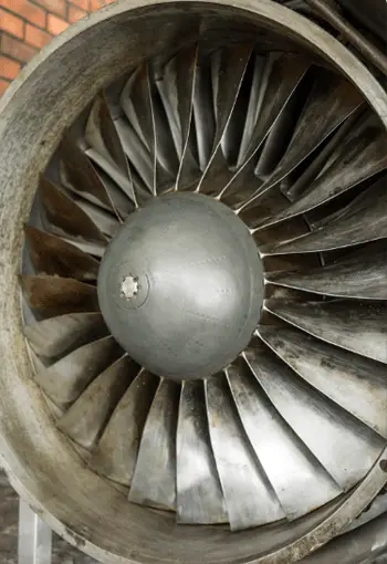 old jet engine