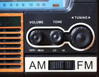 vintage fm radio