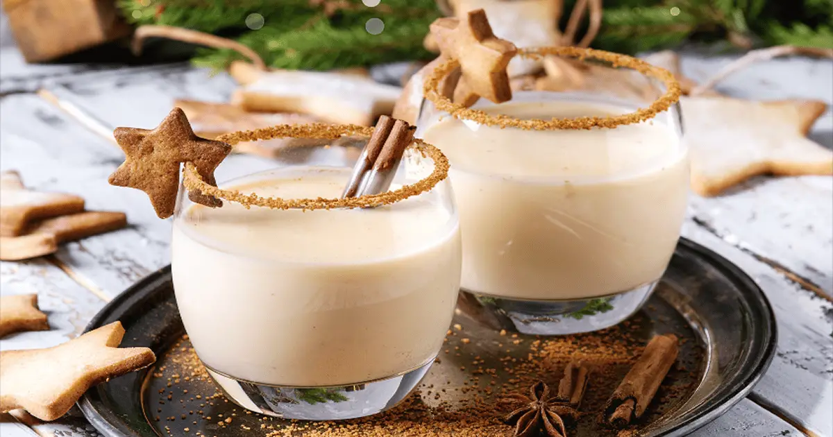 how is eggnog made and invented