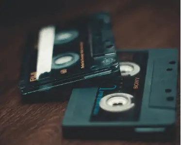 two cassette tapes